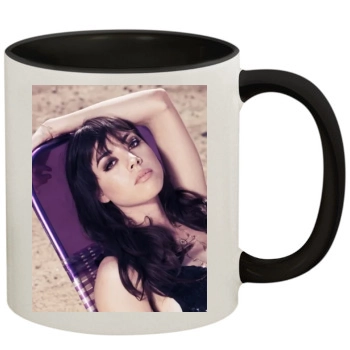 Aubrey Plaza 11oz Colored Inner & Handle Mug