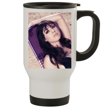 Aubrey Plaza Stainless Steel Travel Mug