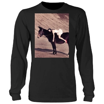 Aubrey Plaza Men's Heavy Long Sleeve TShirt