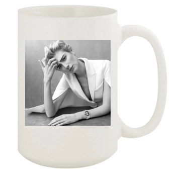 Elizabeth Debicki 15oz White Mug