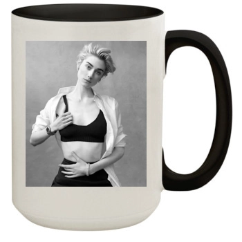 Elizabeth Debicki 15oz Colored Inner & Handle Mug