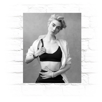 Elizabeth Debicki Metal Wall Art