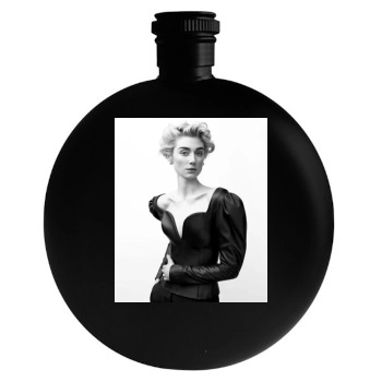 Elizabeth Debicki Round Flask