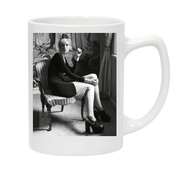 Elizabeth Debicki 14oz White Statesman Mug