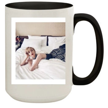 Elizabeth Debicki 15oz Colored Inner & Handle Mug