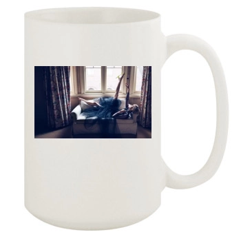 Elizabeth Debicki 15oz White Mug