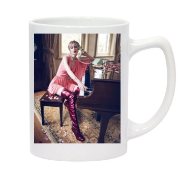 Elizabeth Debicki 14oz White Statesman Mug