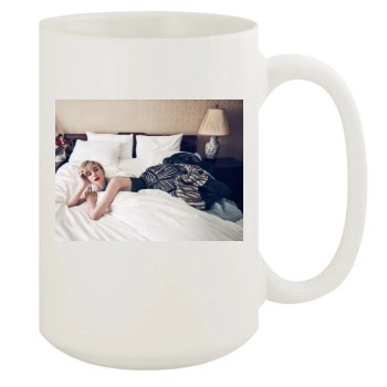 Elizabeth Debicki 15oz White Mug