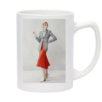 Elizabeth Debicki 14oz White Statesman Mug