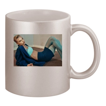 Frederikke Sofie 11oz Metallic Silver Mug