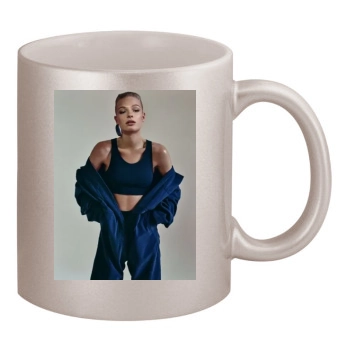 Frederikke Sofie 11oz Metallic Silver Mug