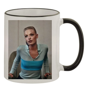 Frederikke Sofie 11oz Colored Rim & Handle Mug