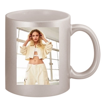 Frederikke Sofie 11oz Metallic Silver Mug