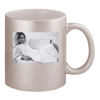 Frederikke Sofie 11oz Metallic Silver Mug