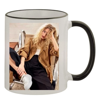 Frederikke Sofie 11oz Colored Rim & Handle Mug