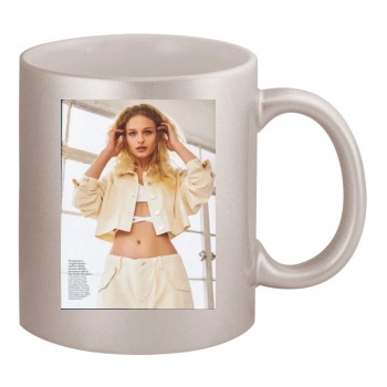 Frederikke Sofie 11oz Metallic Silver Mug