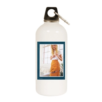 Frederikke Sofie White Water Bottle With Carabiner