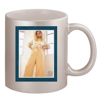 Frederikke Sofie 11oz Metallic Silver Mug