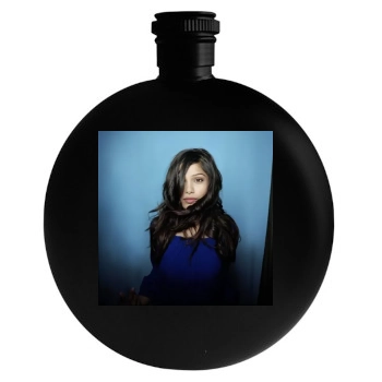 Freida Pinto Round Flask