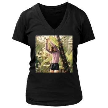 Freja Beha Erichsen Women's Deep V-Neck TShirt