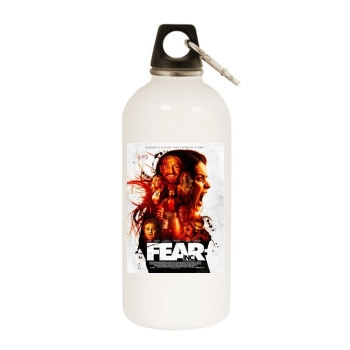 Fear Inc 2016 White Water Bottle With Carabiner