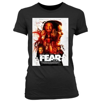 Fear Inc 2016 Women's Junior Cut Crewneck T-Shirt