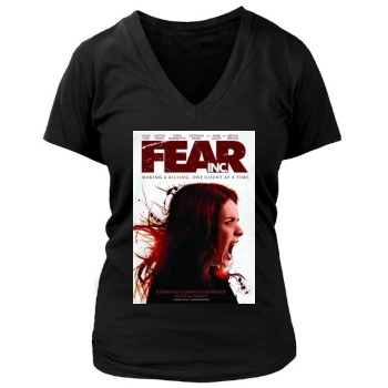 Fear Inc 2016 Women's Deep V-Neck TShirt