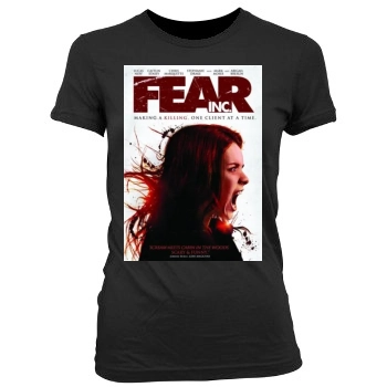 Fear Inc 2016 Women's Junior Cut Crewneck T-Shirt