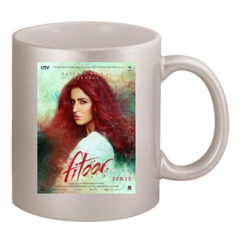 Fitoor 2016 11oz Metallic Silver Mug