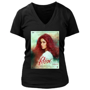 Fitoor 2016 Women's Deep V-Neck TShirt