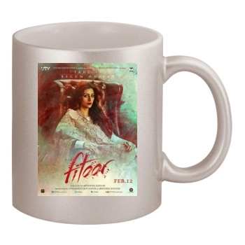 Fitoor 2016 11oz Metallic Silver Mug