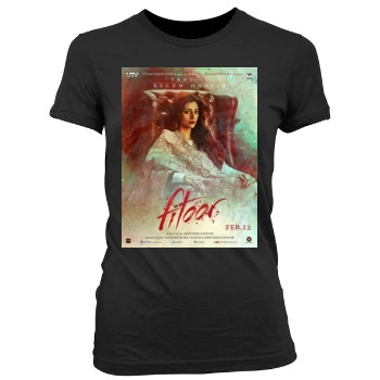 Fitoor 2016 Women's Junior Cut Crewneck T-Shirt