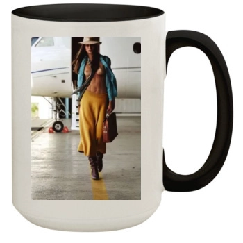 Fernanda Liz 15oz Colored Inner & Handle Mug