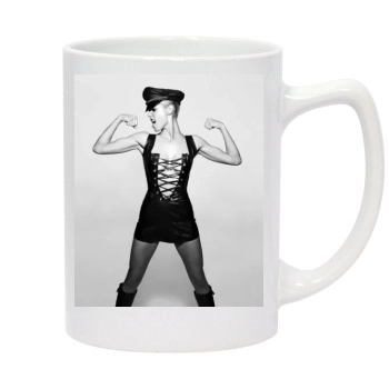 Heidi Klum 14oz White Statesman Mug