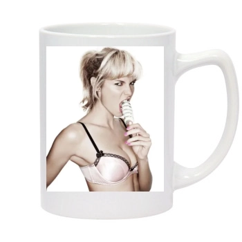 Heidi Klum 14oz White Statesman Mug