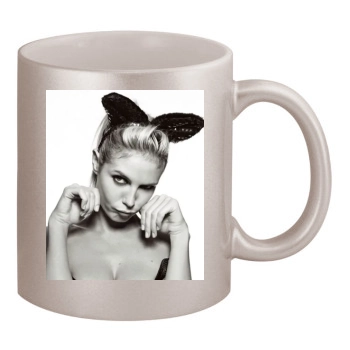 Heidi Klum 11oz Metallic Silver Mug