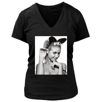 Heidi Klum Women's Deep V-Neck TShirt