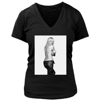 Heidi Klum Women's Deep V-Neck TShirt