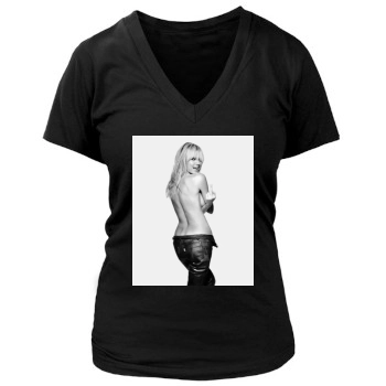 Heidi Klum Women's Deep V-Neck TShirt