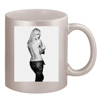 Heidi Klum 11oz Metallic Silver Mug