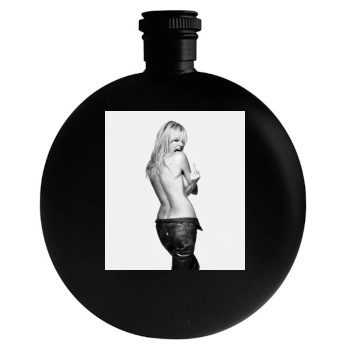 Heidi Klum Round Flask