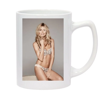 Heidi Klum 14oz White Statesman Mug