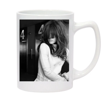 Hilary Rhoda 14oz White Statesman Mug