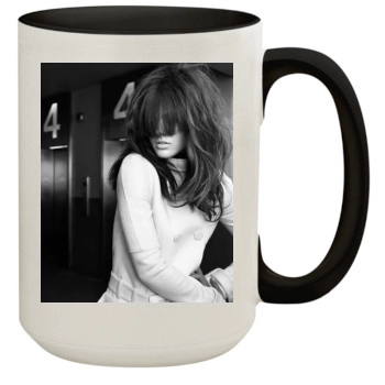 Hilary Rhoda 15oz Colored Inner & Handle Mug