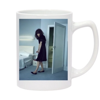 Hilary Rhoda 14oz White Statesman Mug