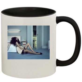 Hilary Rhoda 11oz Colored Inner & Handle Mug