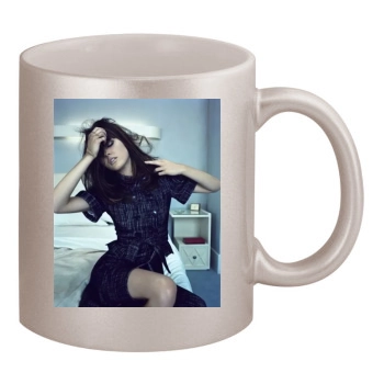 Hilary Rhoda 11oz Metallic Silver Mug