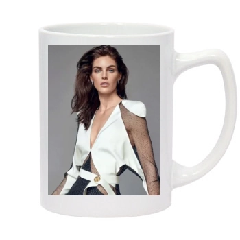 Hilary Rhoda 14oz White Statesman Mug