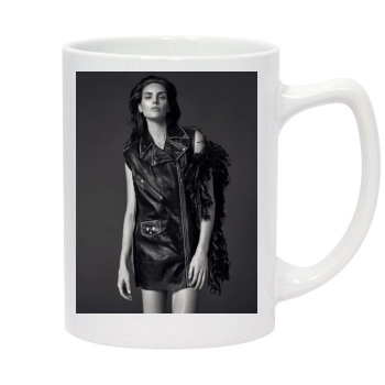 Hilary Rhoda 14oz White Statesman Mug