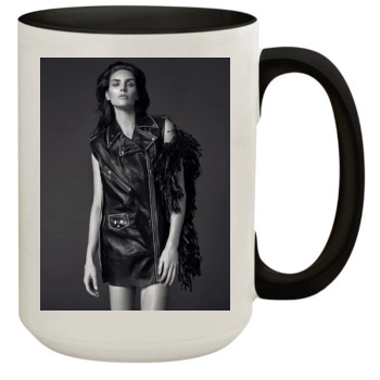 Hilary Rhoda 15oz Colored Inner & Handle Mug